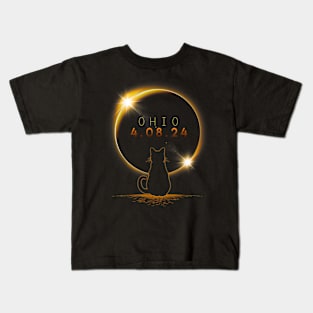 2024 Total Solar Eclipse April 08 2024 Gift For Men Women Kids T-Shirt